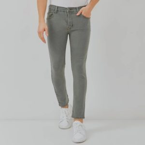 PAULMAY Celana Panjang Jeans Pria Slim Fit - Grey - Image 3