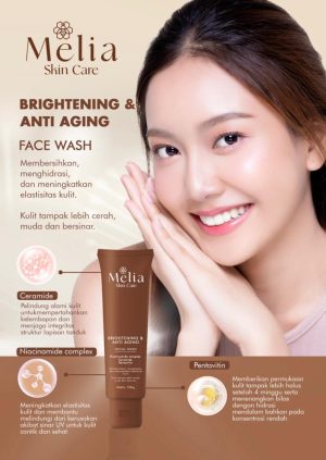 Melia Skincare Premium: Brightening & Anti Aging Face Wash - Image 2
