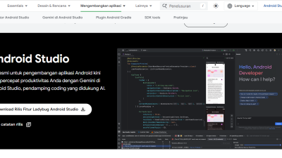 Android Studio Platform untuk Mengembangkan Aplikasi Android